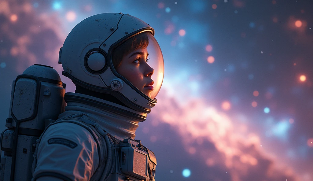 Astro Curioso image for the cover of a YouTube channel, that has a good visual impact