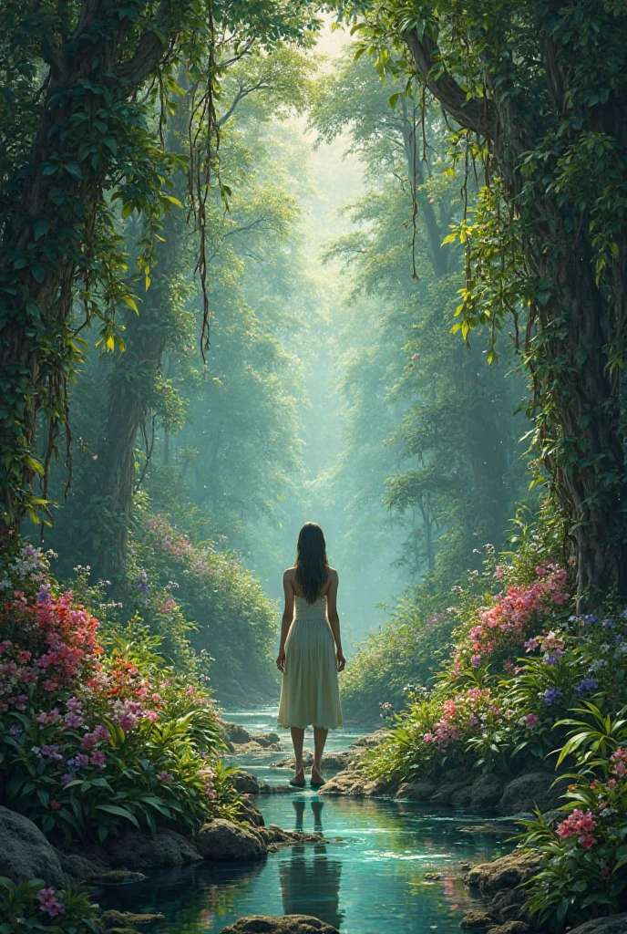 Make a book cover with the title “Eden”