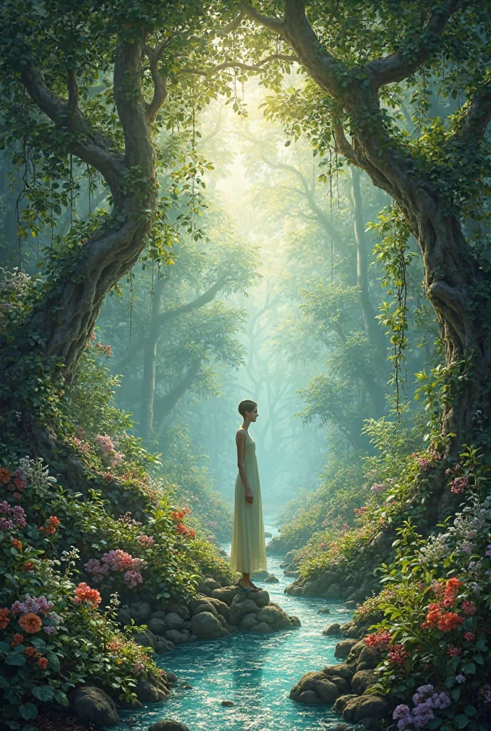 Make a book cover with the title “Eden”