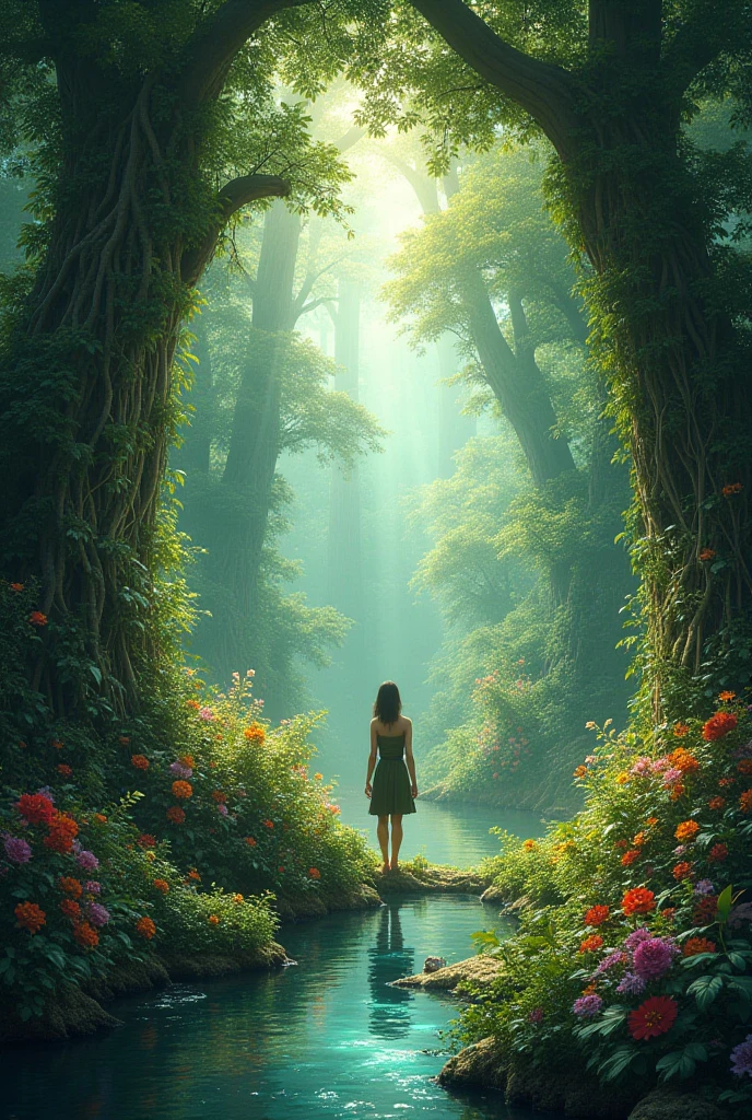 Make a book cover with the title “Eden”