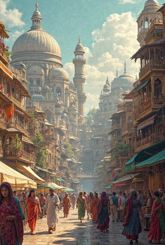 How was  London look like if he was the capital of India?
