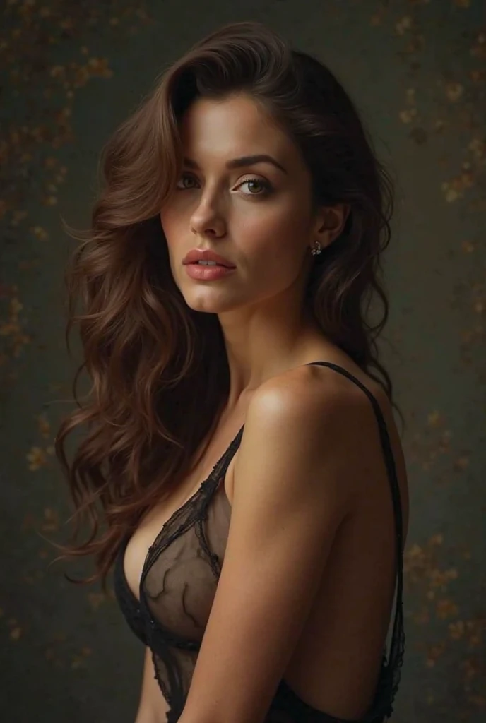 Breathtaking cinematic photo of a 30 year old girl with brown hair and brown eyes, happy, cheerful expression, closed mouth, beautiful lips, intricate details, shallow depth of field, highly detailed, high budget, epic Hollywood film, gorgeous, masterpiece, award-winning, professional, highly detailed, detailed skin texture, (blush: 0.5), (goosebumps: 0.5). (the most beautiful woman in the world) (brown hair) (short curly hair, wild hair, stylish cut) thin face, thin nose, beautiful, very beautiful, perfect face, slender body (slender), (brown hair) (brown eyes ) (white skin) Beautiful body, western face, predatory eyes, pink lips, thick thighs. full body, western beauty, thin nose, beautiful, perfect, ((best quality)), ((ultra resolution)), ((photorealistic: 1.4)), (intricate details), perfect face, makeup: 1.5 , clear face, facial details. front view ((uniform, tactical costume, agent costume, spy)) at the beach during sunset