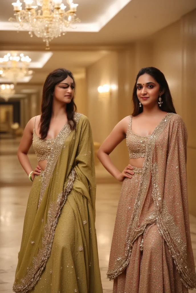 (((8k))), ((best quality)), ((masterpiece)), ((very high detailed)), ((very high detailed fantasy of ultra sexual Tara Sutaria getting married in a royal Hindu wedding ceremony wearing very sexy saree with beautiful pastel colors )), ((beautiful pastel coloured wedding sarees:1.5)), (three 34 year old ultra sexual angelic horny and incredibly gorgeous supermodel mothers walking towards the camera)), ((danish and Norwegian mixed)), (((seductive smile))), (thin waist), ((slutty make up)), ((bright crimson lips)), ((diamond covered bridal vale)), ((in a Hindu bridal march)), ((walking towards the camera)), ((must have sparkling diamonds waist chain)), ((perfect belly button)), ((diamond belly button piercing)), (((varying facial features))), ((very sexualised)) (very long silver hair), ((sparkling white diamond crowns)), ((naked vagina exposed)), (erotic voluptuous bodies), ((silver glistening pale skin)), ((thigh gap:1.3)), ((sparkling Diamond thigh highs)), ((sparkling white diamonds waist chains)), ((sparkling white diamonds very long neck chains)), ((all white church)), ((all white interiors)), ((ultra realistic)), ((real life)), ((high resolution)), ((ultra realistic)