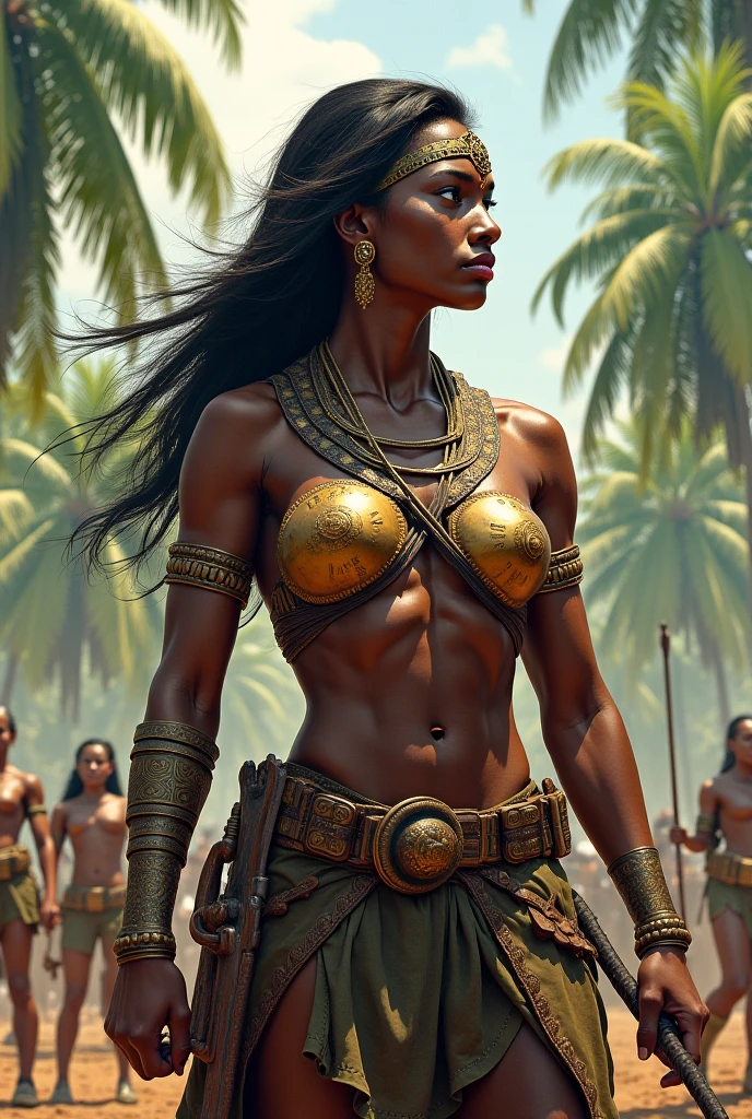 Beninese Amazon women's army