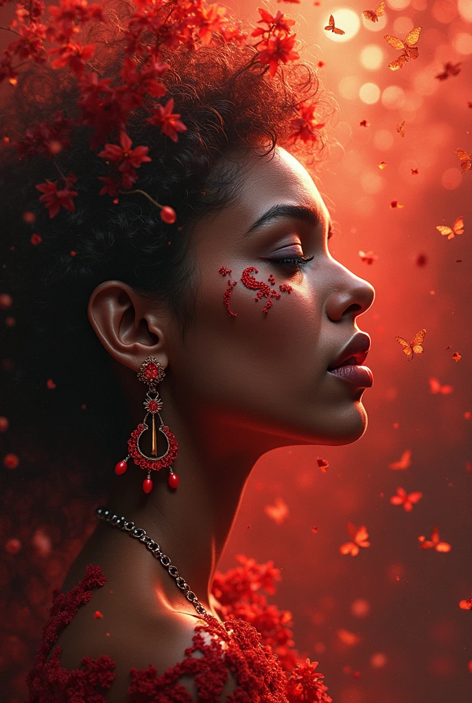 A4 cover reddish background with the name : Vocal Shekiná and some musical notes