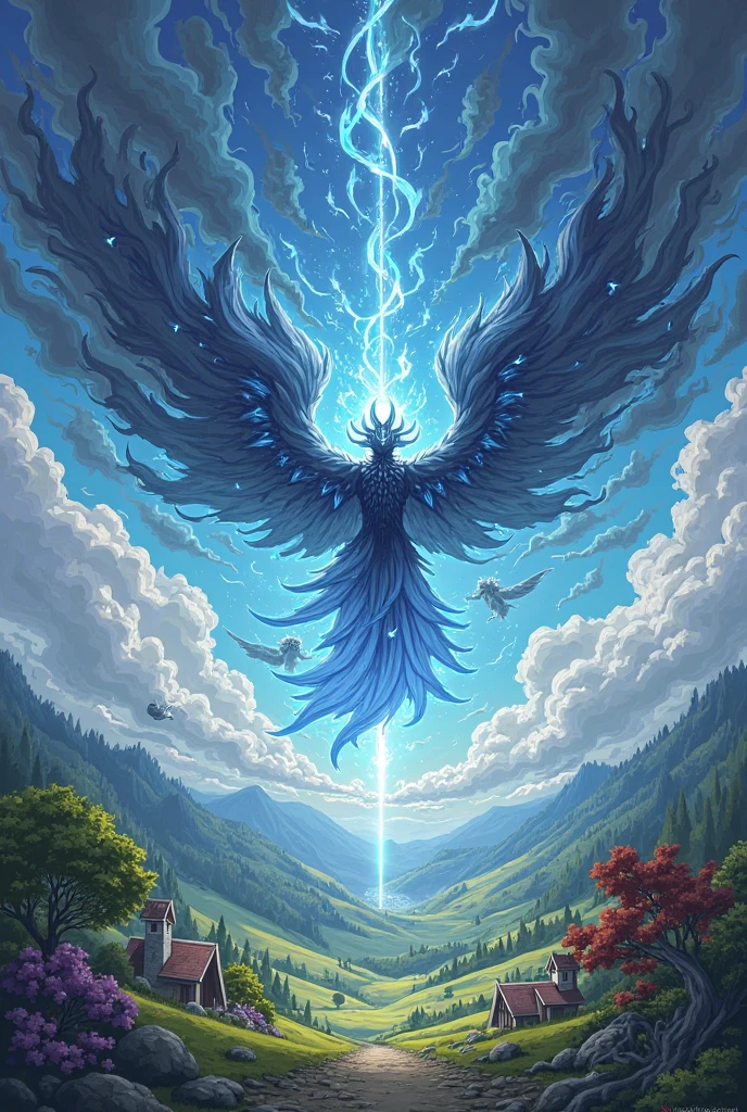 Create an image of a plague from the element of air in the RPG style a plague and the earth "terrestre" And one is the one that flies
In the RPG style more cartoon or animated