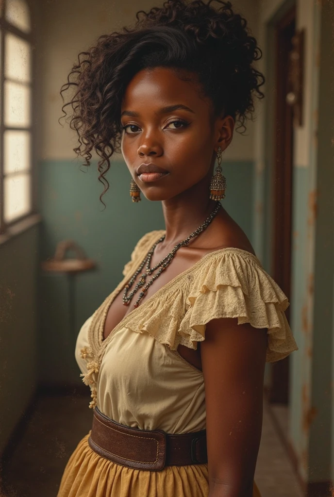 Vidinha is a young mulatto woman at the time of 1870