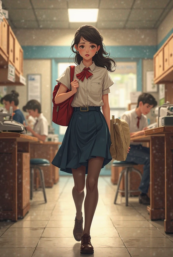 রিমা প্রতিদিনের মতো পোস্ট অফিসে গেল। তার কাজ চিঠি বিলি করা।