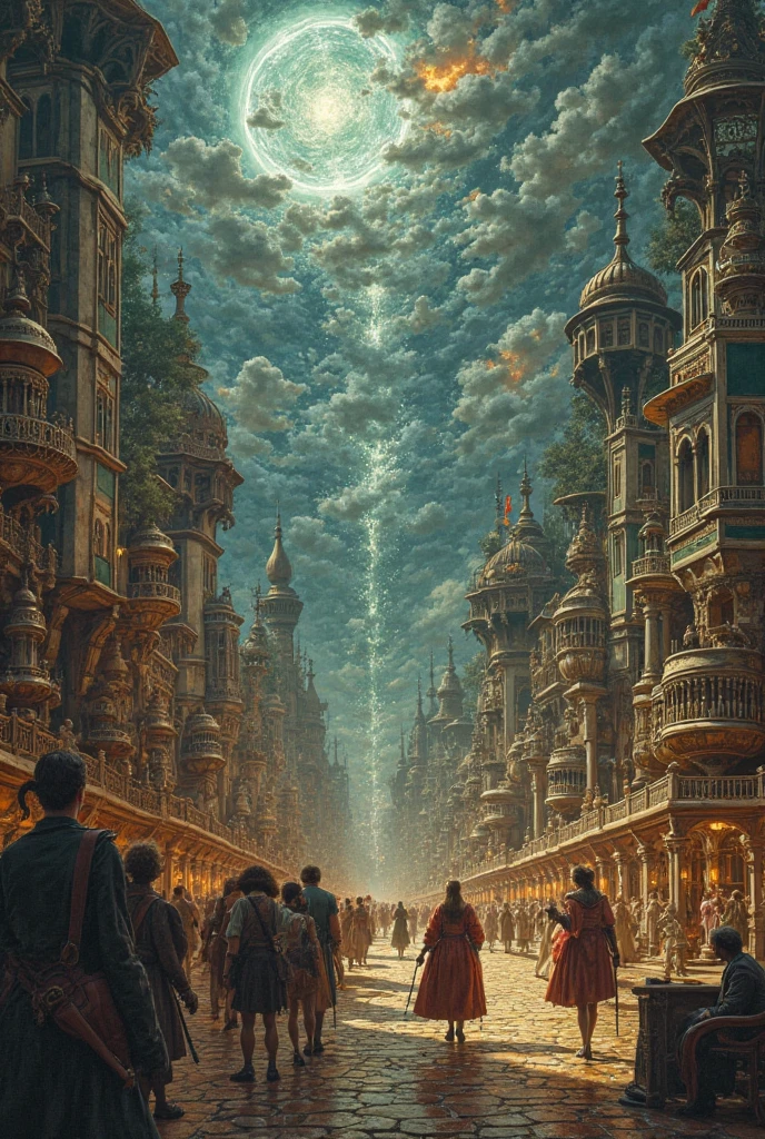 World described in the book quicksilver 