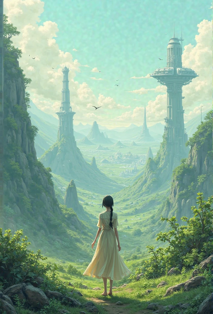 In the Nausicaä style of the Valley of the Wind