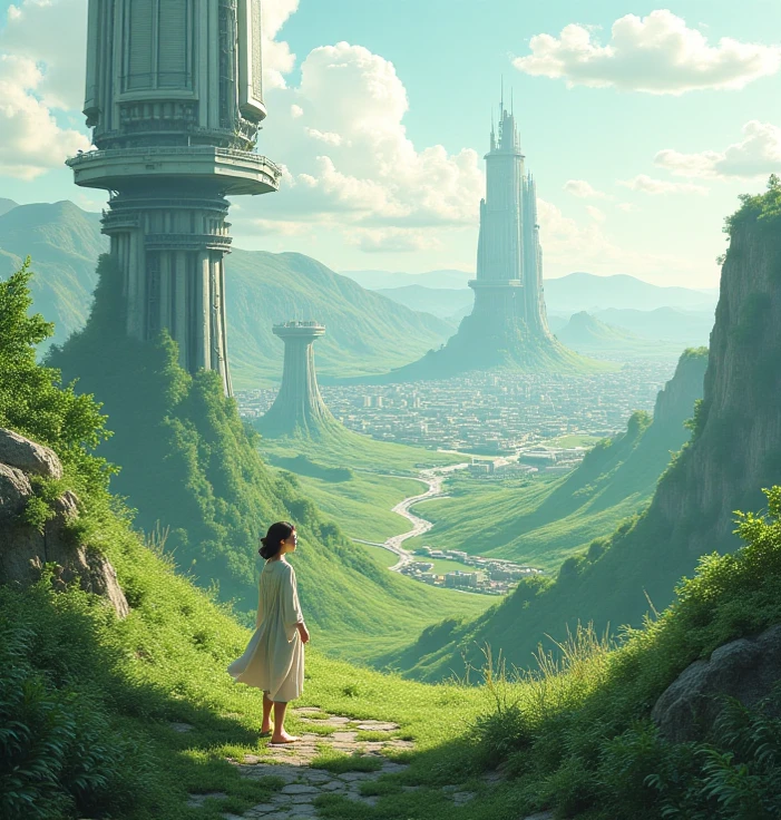 In the Nausicaä style of the Valley of the Wind