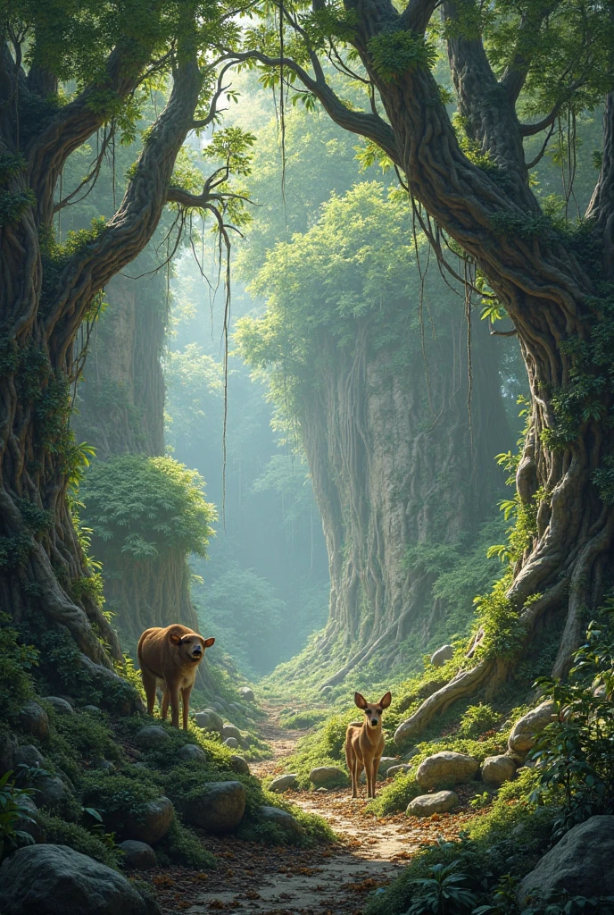 MMATLAR FOREST HYPERREALISTIC TREES ANIMALS 3D