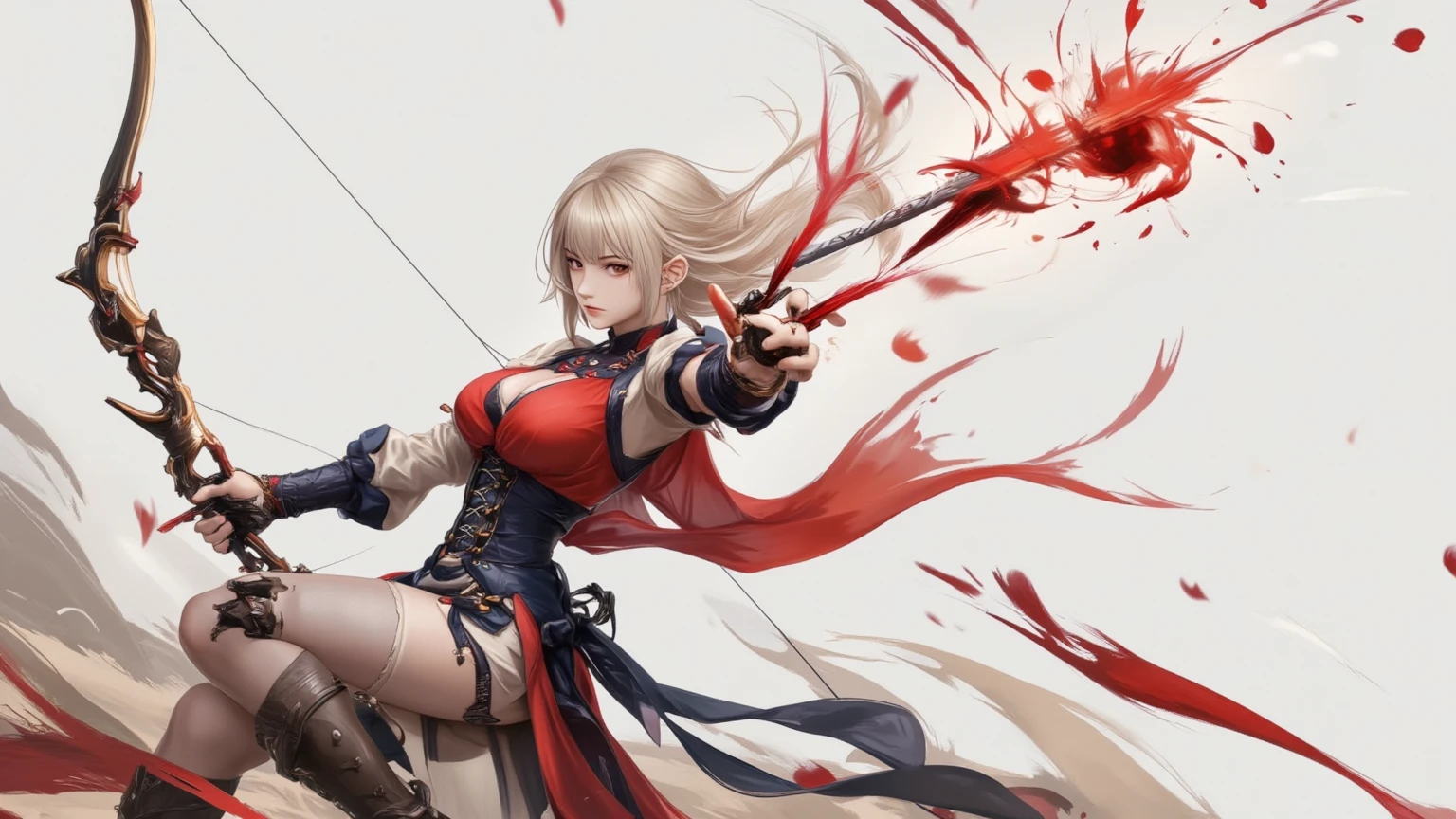 A combination of a sword and a gun
