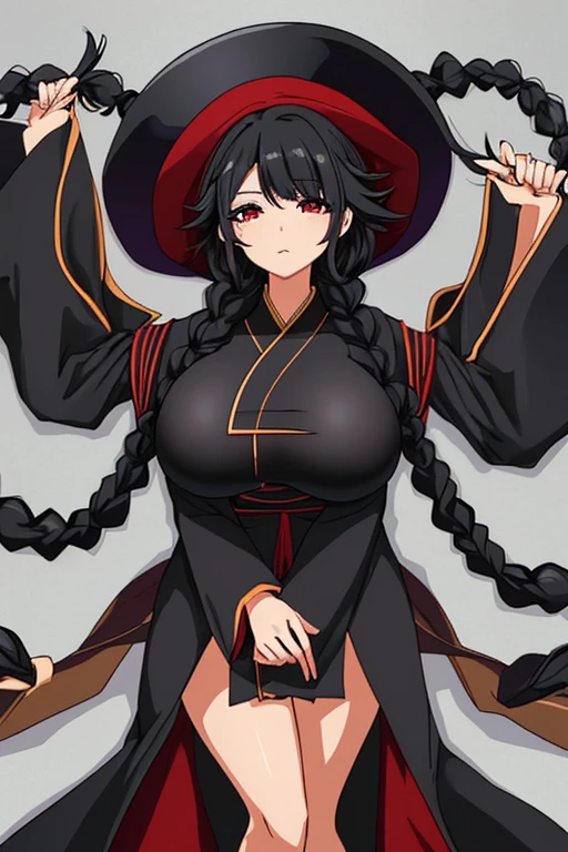 yorbriar, Yor Briar, Black hair, (Red Eyes:1.5), earrings, gold hairband, shairband, Long hair, side rossium chest:1.2),
BREAK bare shoulders, 鎖骨, Black kimono,Furisode,thighs thighs thighs thighs,a miniskirt,black man resting outdoors for a long time, city,
BREAK looking at viewer, Full body, Upper body,
BREAK (masutepiece:1.2), Best Quality, High resolution, Unity 8k壁纸, (Illustration:0.8), (Beautiful detailed eyes:1.6), extra detailed face, Perfect Lighting, extremely details CG, (Perfect hands, Perfect Anatomy),