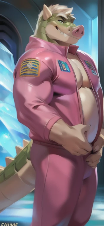 (Very large muscles:1.5)，(Very big penis:1.5),Sexual，Excited，desire，erection，Bodybuilding，suffer，Just a penis，A man with deep pectoral muscles and a strong body:1.8）,Full body image,（Sweaty　:1.8),（（ejaculation:1.8））,（（Drooling））（Black Tentacles:2.0），Please open your mouth wide，Hand clasp,Lowered arm,There are two people,One of them is Lan Hikari,The other one is Megaman.exe,Pressing the penis against the protruding buttocks