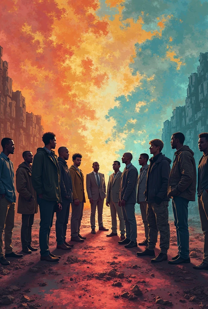 Create me a banner with a good and clear background showing social inequality amd the spellingist be correct with the phrase 'this is our truth: equality is our right, privilege is our fight"