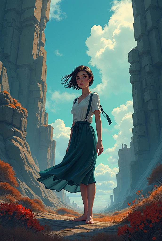 The cover picture of the anime novel Ahed Nour