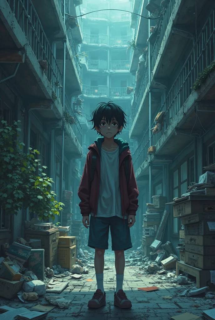 Generate student dropout of universities images by using anime art syle  