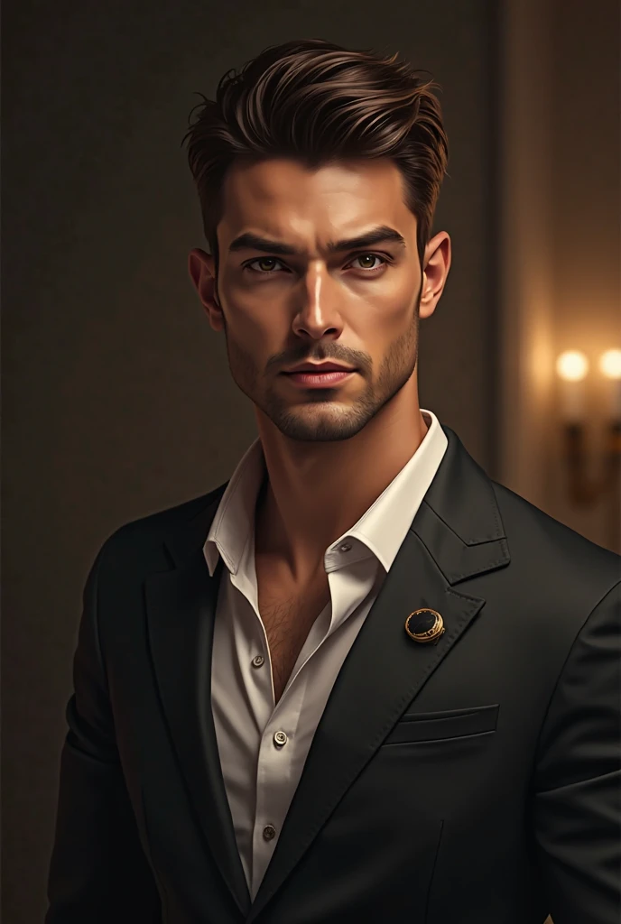 next, he's handsome,very