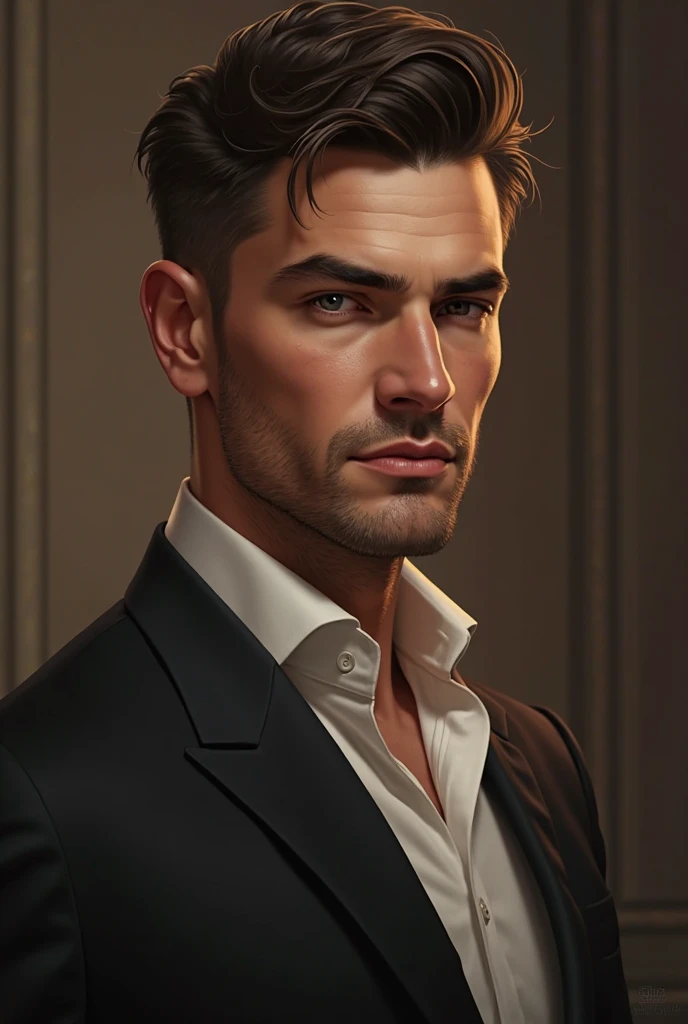 next, he's handsome,very