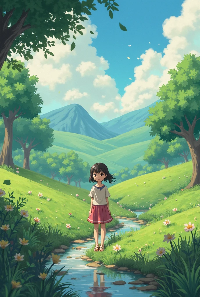 i create a ghibili photo