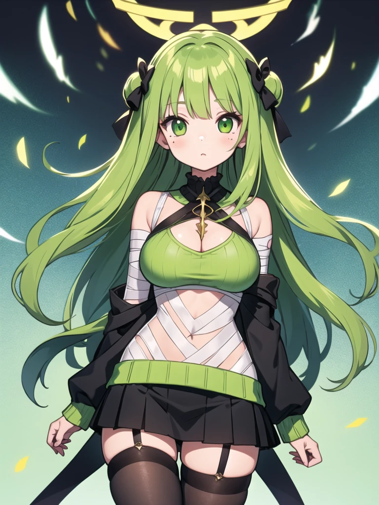 ((1 mulher Frankenstein, pele verde e cinza)),((Blusa rasgada, Roupas rasgadas))),((huge breasts, seios nus, buceta nua, buceta muito peluda)),((Cabelos castanhos e pretos, duas cores)),((1 olho cinza, 1 olho roxo, Hopeless face)),((Standing, Em uma floresta assombrada, at night)),((1 arm behind the back)),