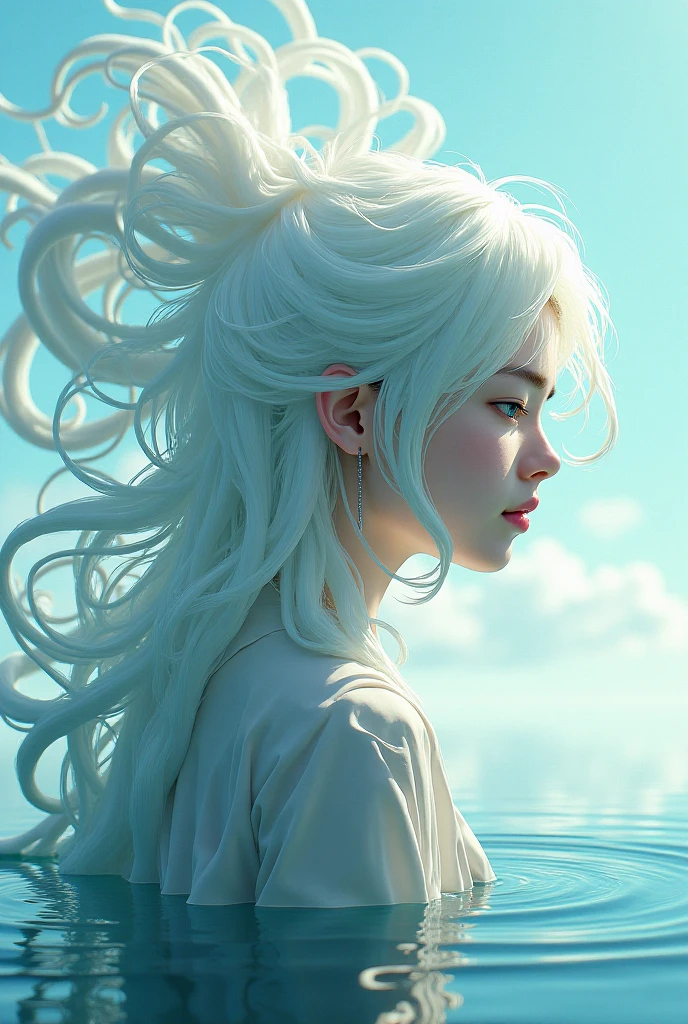 Hair Membrane Anime Fisherman