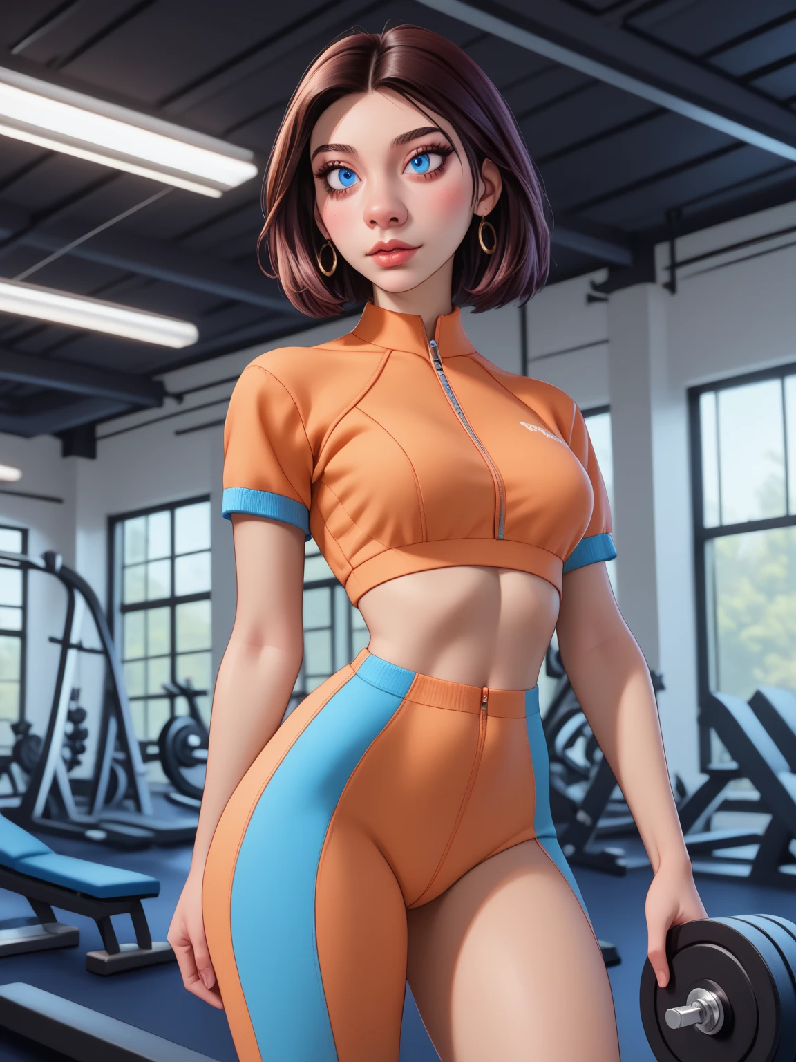 High detail color photograph of viper from valorant with a poison vial, star guardian outfit, on the subway, messy hair, soft natural lighting, 8k photograph, shot on gopro, instagram selfie, smooth skin, sexy pose, tummy focus, film grain, pixar, crop top, navel, t shirt, cool jacket, sailor suit, sneakers, (thick thighs), pretty face, blue eyes, ponytail, smooth tummy, art by wlop, art by final fantasy, art by kim possible, double peace sign, from behind <lora:microwaist:1.2> <hypernet:incaseA3_v18000Steps:1>, looking_back (looking_at_viewer:1.5)