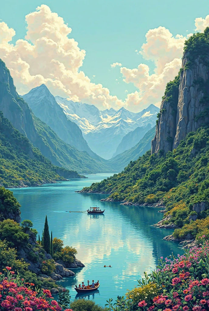 But it has to be the real landscape of Puerto Montt and with a modern Chilota aesthetic