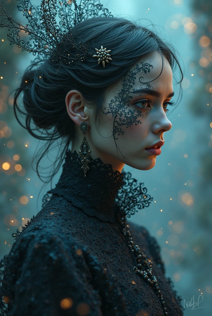 Create a scenario for placing a profile cover that matches the image that was just generated [