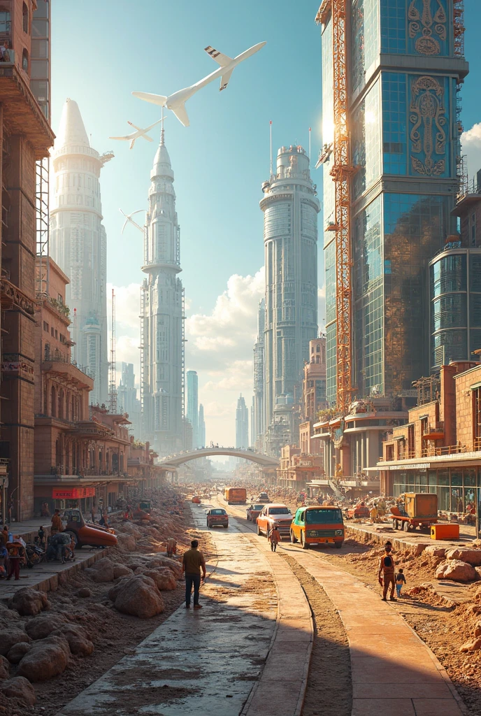 Major construction in Yemen in the future in 2030
