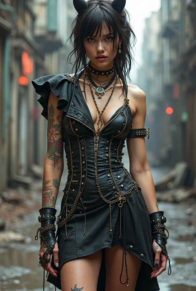 Now the same but that the dress is much more rebellious