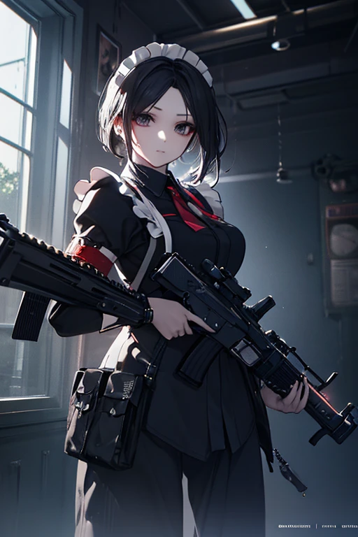 (score_9,score_8_superior,score_7_superior), (masterpiece, High resolution), break,    Trying to wash away the blood, One girl, Damaged body armor, Bulletproof Armor, There was blood on my face, Injured, I was injured, Bleeding, Kneel, heavy rain, dark, Cinema Lighting, looking superior to the sky, shout, Are crying, Wet, From the side, Dilapidated Street