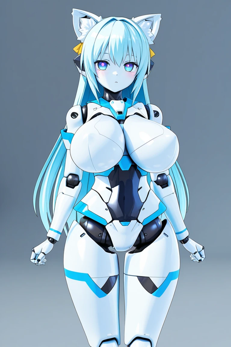{(Japanese young girl)}, ((Wearing a futuristic Gundam mecha)),(She is fused with Gundam), with headgear, With V fins , ((unarmored cleavage)), ((unarmored stomach)), ((Unarmored upper arms)), ((Unarmored Face)), (unarmored hand), (unarmored waist), ((Unarmored thighs)), (unarmored ankle), Japanese girl wears light blue and white striped panties under armor,
whole body:1.5,
3D Rendering,
Portrait Female Anime,
Cute 3D anime rendering,
Cute and detailed digital art,
3D Rendering stylized,
3D Renderingされたキャラクター アート 8k,
cute digital paintings,
Anime style 3D,
Ultra-detailed rendering,
Weapons in hand, Camel Toe、Giant tit、Nipple Puffs、Cleavage、Plump、Super big breasts、Super big butt、Dendrobium
