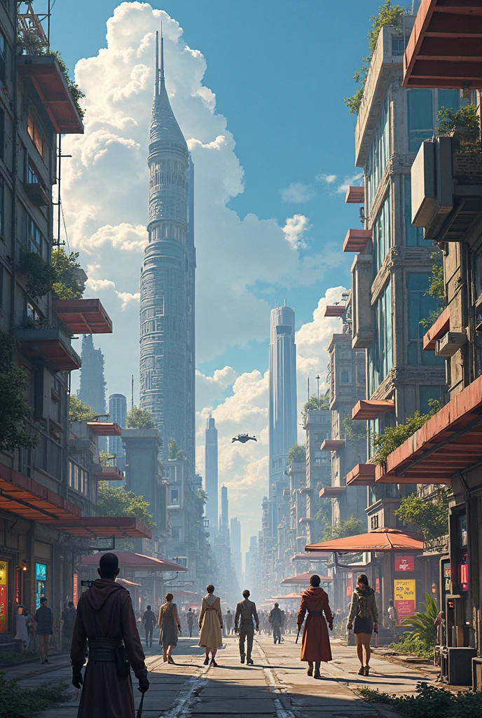 A realistic picture of a future history or development that attracts viewers on Facebook