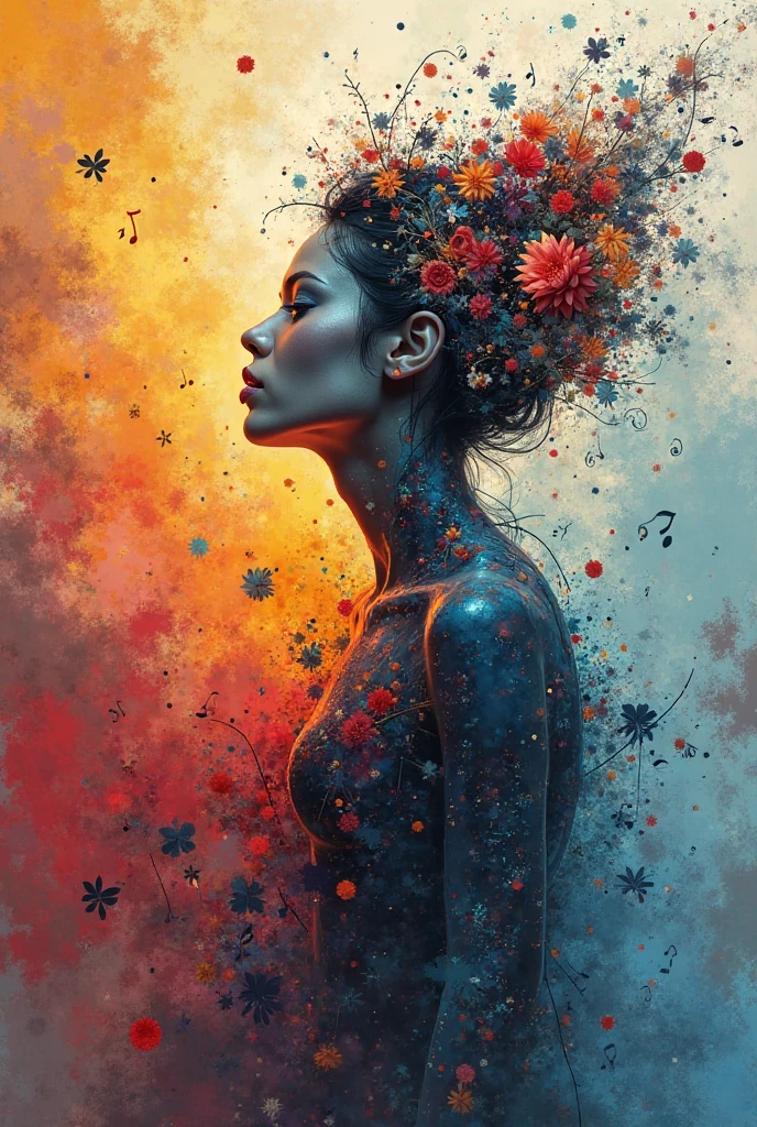 Make a cover for a textbook "Arts"