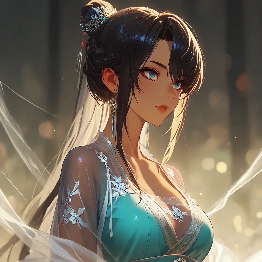 32 year old beautiful woman with attractive long black hair、Double eyelids、The background is the Palace of Versailles in France、Looking here、One white see-through yukata that sticks to bare skin、very large breast、wide open legs、The color and shape of the tip of the chest is visible 、You can see the color and shape of the areola、You can see through a lot of pubic hair、NSFW with full breasts visible、Full body nudity、Detailed pubic area 、(Big、looking upwards、erectile nipple、big areolae)Close-up of the pubic area 、female pubic area、open one's legs