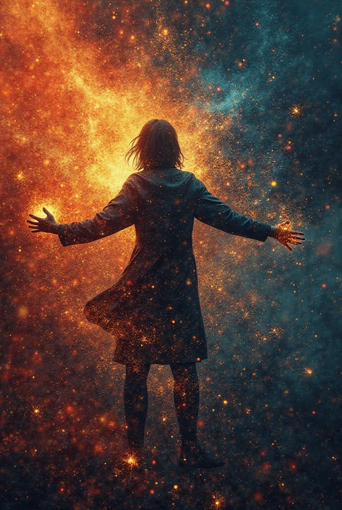 I want a cover for this book, na temu: focus: FOCUS: engaging and inspiring stories. I don't want any text just a picture that will depict the plot of the book. has to be catchy and make people to click to see what. generate me an image that will be the size: width: 13.325 in height: 9.25 inches everything from this picture is placed on the right half and the background from this image should extend over the entire surface. the design should stay exactly the same. no text don't add. the left side should have only the background on it and nothing else.