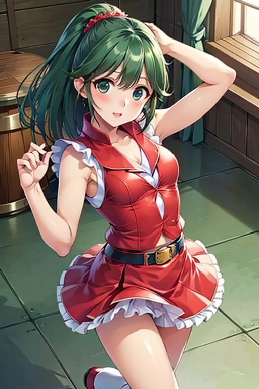 ((top quality, 8k, masterpiece: 1.3)), beauty, beautiful: 1.3, slender abs: 1.1, black long hair, (touching by lots of tentacles with slime, white wet suites, climax face, tentacle cross through girls' crotch, kneel position: 1.2), ultra detailed face, highly detailed lips, detailed eyes, double eyelids, sheer pantyhose, two bunny girl, open lips, wink, smile, tentacles
