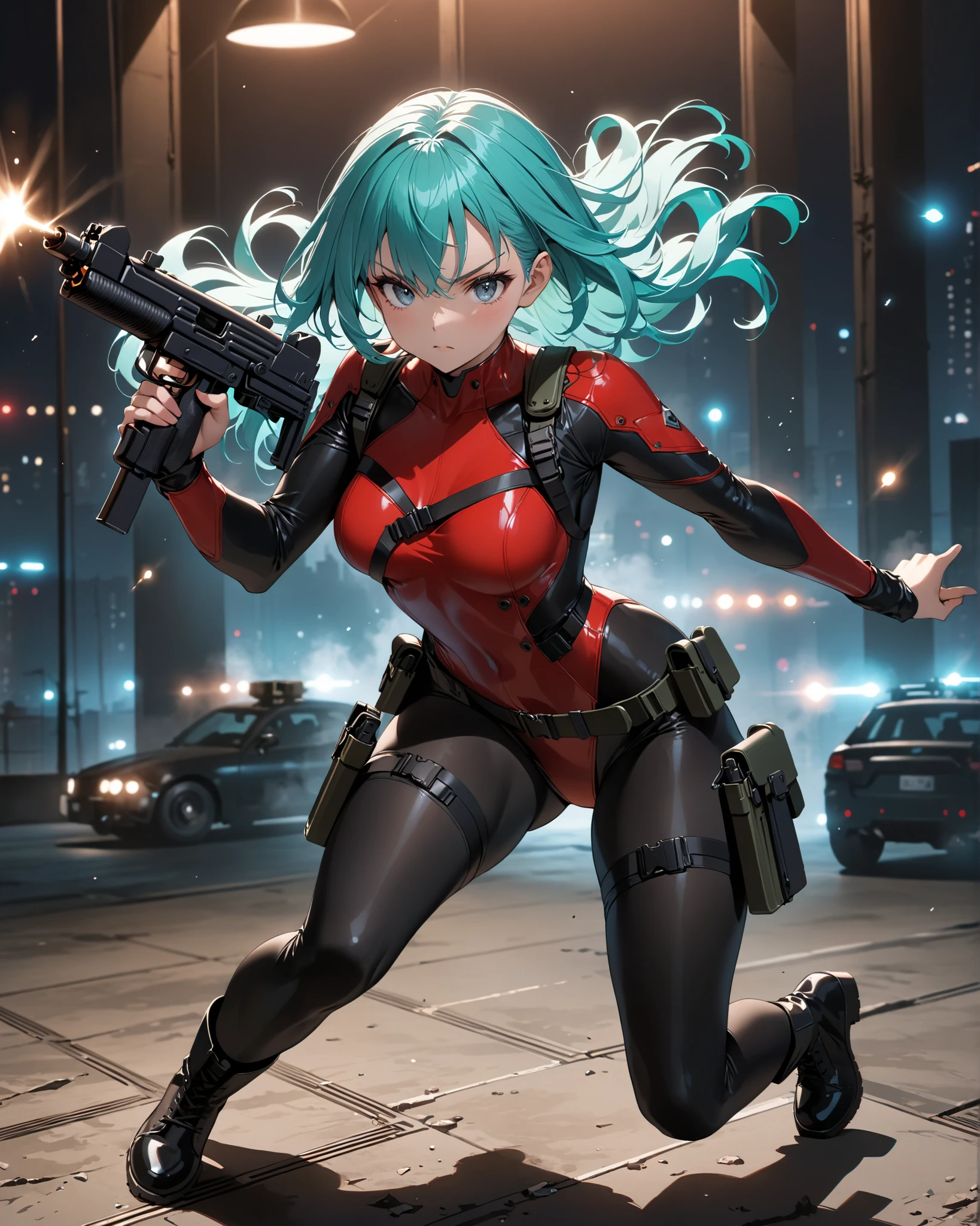 (muzzle flash)