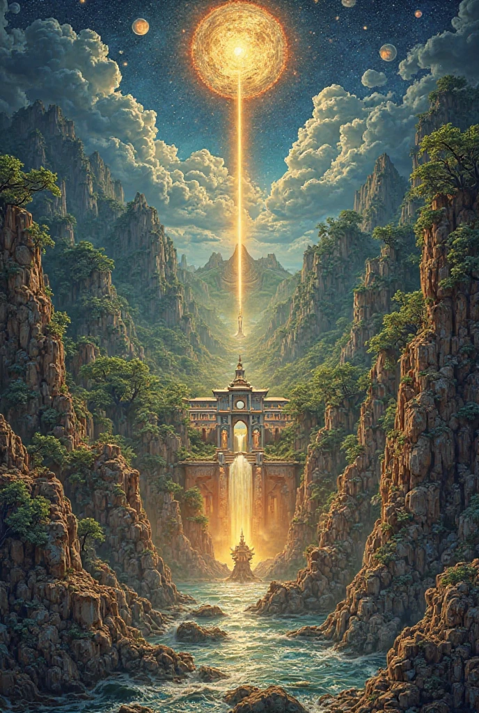 A beautiful collage of these places 
Atlantis – The Lost empire, El Dorado (the city of gold), Camelot (The Lost Court of Kings), Valhalla – Hall of the Slain, Shangri-La – The Hidden Utopia, Asgard – Realm of the Gods, Lemuria – The Forgotten Continent, Avalon – Island of Healing, Hyperborea – Land Beyond the North Wind, Agartha – The Inner Earth World