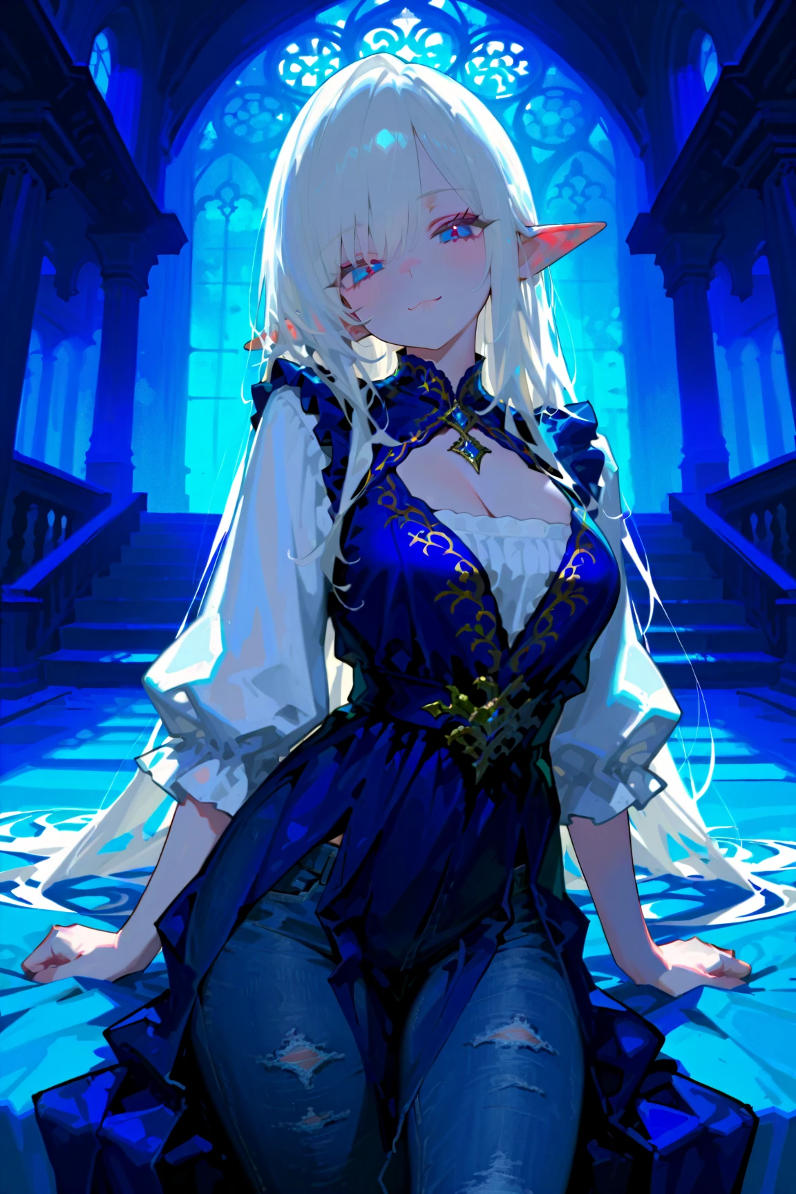 masterpiece, high quality, marine forest, city, fantastic fantasy, 22-year-old girl in the center looking up at the sky, glowing plants, coral viaduct, (school of shining jellyfish), (school of fish with transparent wings flying in the sky), fog, extreme detail, morning light, magnificent composition, (intricate detail), (intricate design, super detail: 1.2), art station, (masterpiece, best quality), Ultra HD, 32k --v 6