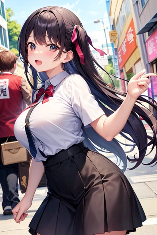 masterpiece, super fine illustration, best quality, light particles, ultra-detailed, 8K wallpaper, (bright colors:1.2), (a little girl),(high school uniforms:1.1),((braid hair,black hair)), (random breasts:1.1) disheveled hair, shiny hair, shiny skin, sweat, girl is soaked, (extremely beautiful random eyes),nsfw
BREAK
(burberry check panties),lifted by self,skirt lift