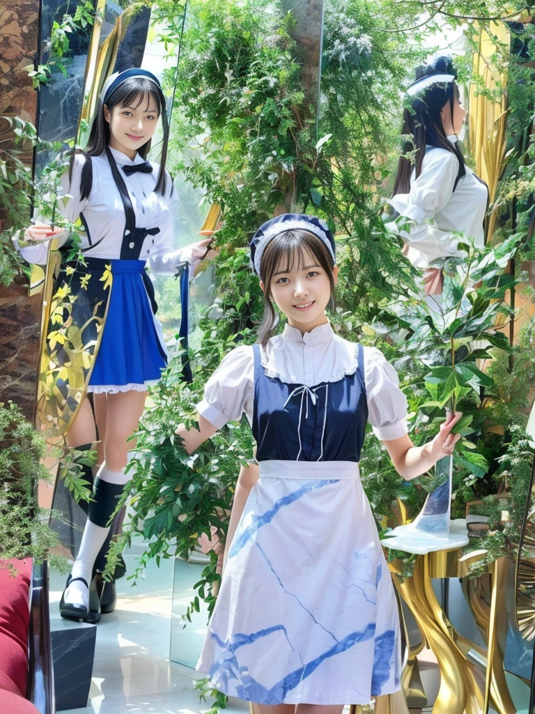 1girl, , , masterpiece, best quality, 10 years old, medium blonde hair, forehead visible bags, yellow eyes, hat, heart, black headwear, puffy short sleeves, log black skirt, heart hads,,1girl, solo, yellow eyes, yellow hair, bow, hat bow, socks, black footwear, black skirt, short sleeves, yuki (touhou), black vest, white sleeves, frill skirt, light smile