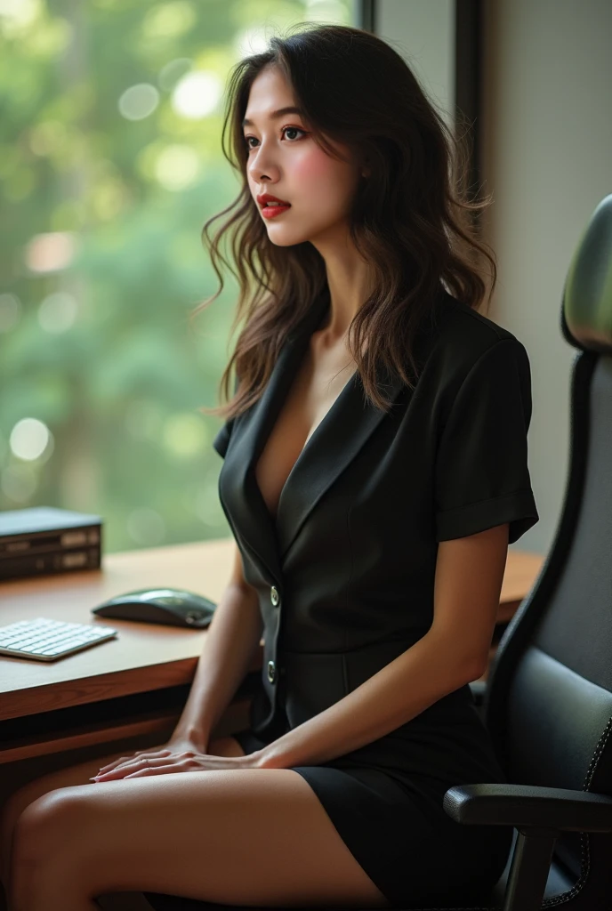 random hairstyle、 long hair、long hair、straight hair、 wearing a suit jacket、button open jacket、open suit、Wearing a suit is strict、Elite secretaries of the upper class、wear luxury high heels、wear a suit、Wearing a suit、business woman、business wear、Wearing a black suit、woman wearing suit、suit、suit、Shooting from the front、huge file size、first person perspective、center image、work in office、Wearing pancompanyhose、office、company、night、Best Qualicompany、Super detailed、small detailed、High resolution、8K Dende Wallpaper、perfect dynamic composition、beautiful fine eyes、natural color lip、necklace、random sexy pose、The body is facing the front、20 year old girl、night time、Perfect Scompanyle、beautiful顔、1 girl、very detailed、masterpiece、top-qualicompany、Ultra high decomposition energy A、8KHigh resolution、Photogenic claricompany、fine eyes、Gradient depiction、perfect anatomyの体のプロポーション、Nikon Z9 80mm lens、graceful legs、long slim legs、thighs and skirt、long legs、very beautiful slim legs、Very beautiful long slim legs、beautiful feet、good hips and long legs、surgenuine high school girl、cleavage gap、The Super detailed細、High resolutionであり、Super detailed細、reality、photogenuineistic、RAWphotograph、beautifuldetailed 顔、white skin、genuineにglowing skin、fine fabric texture、texture、perfect body、cute face、natural neck length、slim legs、thin legs、beautiful collarbone、High resolution、perfect anatomyの体のプロポーション、golden ratio、perfect hands、1 girl、16k、glowing skin、cute korean girl、K-POPアイドル、detailed 顔 of asian girl、eyes and lips、professional makeup、asian 顔、beautiful aesthetic 顔、1 beautiful woman、sharp focus、captivating gaze、and a charming look、pay attention to detailed、Detailed genuine skin texture、model body 形、beautiful、pantyhose、genuine、allows the woman to be the focus of the image、completely subjective、front、golden ratio、perfect hands、As photograph shows、genuine、woman、beauty、perfect anatomy、correct、anatomically correct、Symmetrical and balanced body、human hand、strangely perfect、almost perfect、night、night、highest quality、Super detailed、detailed、High resolution、8k wallpaper、beautifulwoman1 person、sharp focus、beautiful detailed eyes、fine hair、detailedreality的な skin texture、from the front、cute korean girl、K-POPアイドル、detailed 顔 of asian girl、Japanese、beautiful顔、professional makeup、asian 顔、beautiful aesthetic 顔、captivating gaze、and a charming look、pay attention to detailed、16KHigh resolution、High resolutionであり、beautifuldetailed 顔、genuineにglowing skin、photograph、8k uh、HDR、night、first person perspective、center image、beautiful fine eyes、Gradient depiction、1 beautiful woman、allows the woman to be the focus of the image、completely subjective、perfect anatomy、correct、Symmetrical and balanced body、strangely perfect、almost perfect、masterpiece、超High resolution、(accurate anatomy:1.5)、((from the front:1.3))、1 girl、Japanesewoman、alone、(classy and cute girl:1.3)、1 girl、(1 girl)、16k、glowing skin、eyes and lips、sharp focus、student photography、(delicate detailed:1.4)、(Photoreal:1.4)、octane rendering、Complex 3D rendering、night、looking at the viewer、look straight ahead、Nogizaka Idol、korean idol、(RAWphotograph、highest quality)、(reality的な、Photoreal:1.3)、very delicate and beautiful、soft light、beautiful detailed girl、(finger detailed)、Highly detailed eyes and 顔、beautifully detailed nose、Dense and beautiful ey