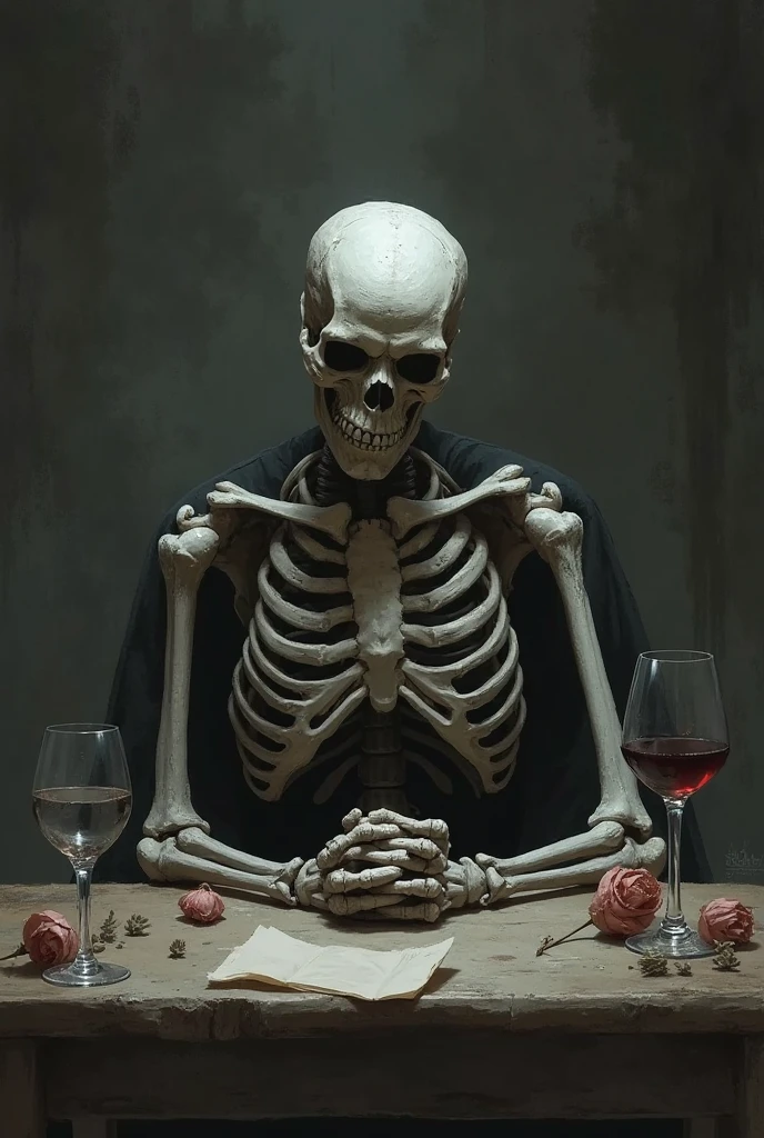 masterpiece,best quality,absurdres,zombie,horror,grave,night,skeleton,
