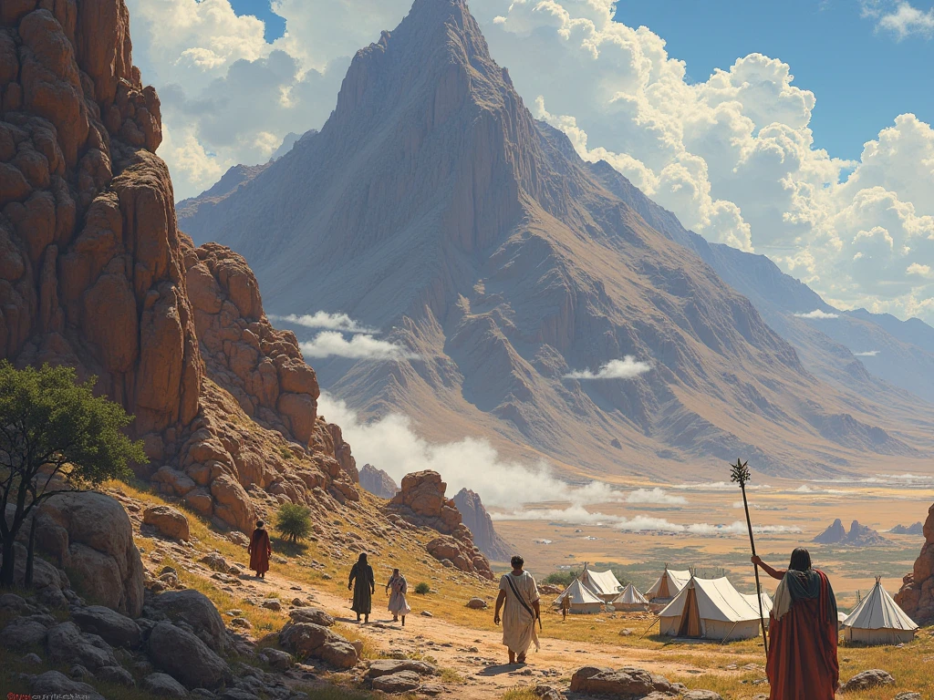 Bilangan 14 : 44
However, they dared to go up to the top of the mountain, but the ark of the covenant of the LORD and Moses did not leave the camp..