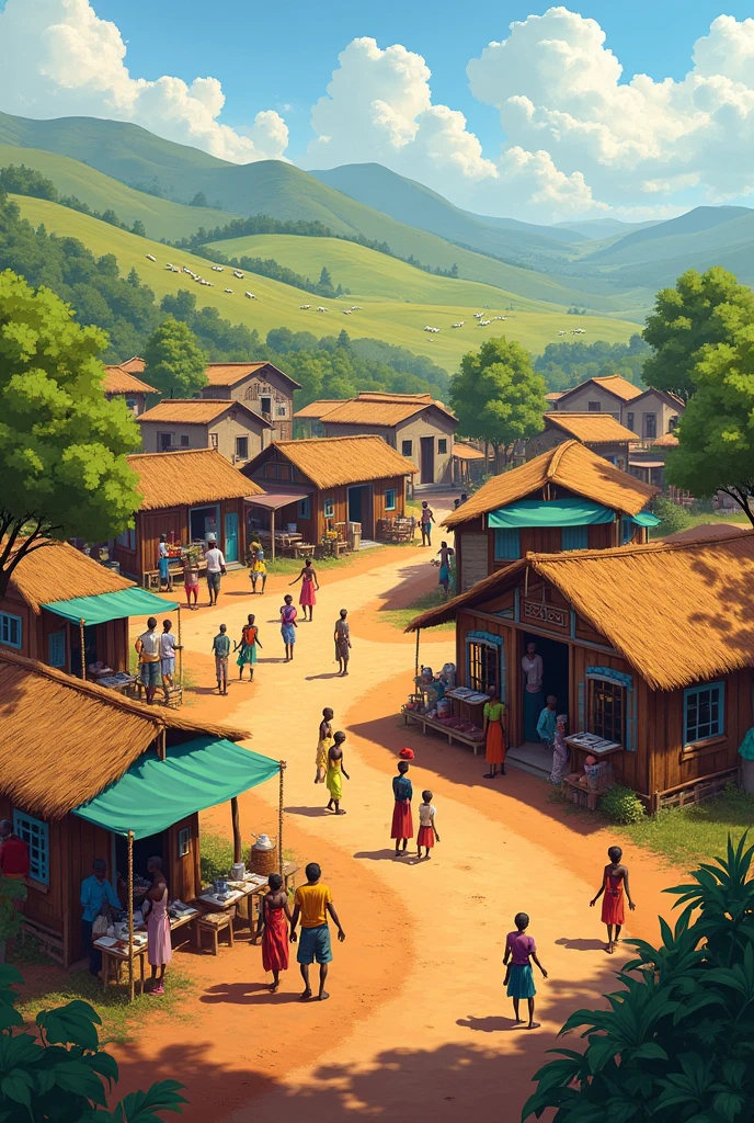 a local pastoral hub in kenya