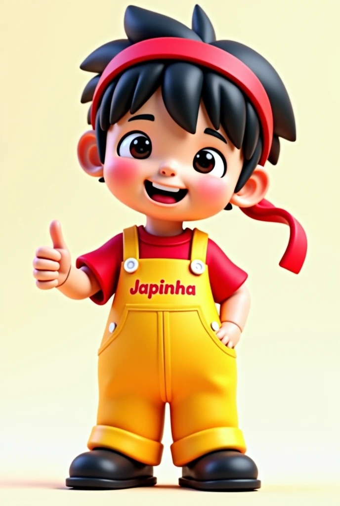 /imagine prompt: 3d modeling, create a 3d mascot of a pixar style japanese boy