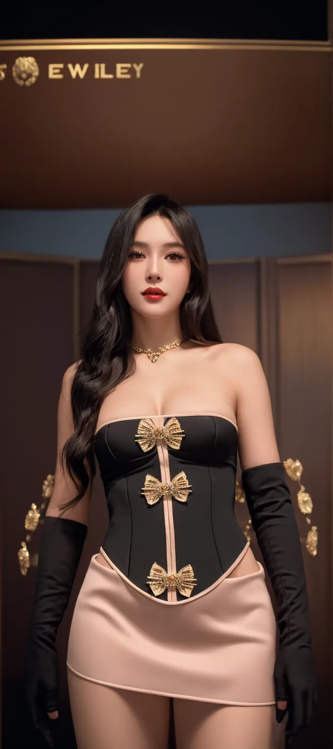 ((realistic)),(realistic shadow),((realistic skin texture)),(asian Chinese beautiful face),((Chinese sexy face)),((Chinese very sexy model)),((masterpiece)), (detailed), perfect face,(big boob),((big booty)),((very sexy pose)),((very seductive outfit)),(very  seductive outfit),((full body)),exotic pose,(thin),((very sexy long legs)),((beautiful legs)),(slim),((very seductive high heels)),((seduce)),(karina winter aespa),((long hair messy bun style)),((very hot young teen)),(tiny g-string),((nipple slip)),((boob flash)),((tits slip)),(teasing pose),(horny smile),(seductive sexy tights),(sexy bracelets),((luxury necklace)),((very sexy emotional face)),((boob slip)),((show tits)),((full stand models)),((sexy tight sling long dress)),((seductive sling dress)),((exotic miss grand thailand 2022)),((very long long hair)),(looking at viewer),(looking at viewer),(sexy belly),(pink hair),(orang hair),(luxury handbags),(carry handbag),(sexy waist chain),(pose at motor show),((seductive stand models pose)),(seductive high split long dress),((tight slit long dress)),(sexy double high slit long dress),(sexy high slit long dresessy bun hair style))